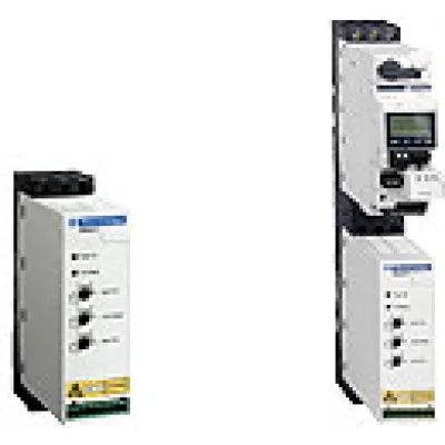 Altistart 01 - ATS 01 0,37den 75 kWa kadar tek fazlı veya 3 fazlı asenkron motorlar için yumuşak yolverme üniteleri